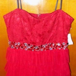 New juniors prom homecoming formal dress size 11